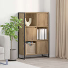 Boekenkast 68x30x108.5 cm bewerkt hout