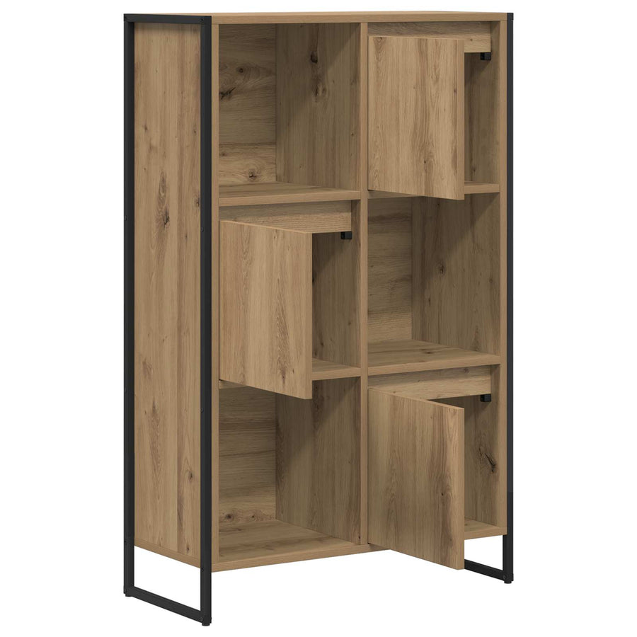 Boekenkast Ambachtelijk eiken 68 x 30 x 108.5 cm Bewerkt hout