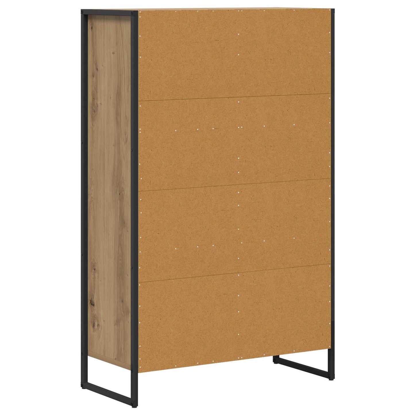 Boekenkast Ambachtelijk eiken 68 x 30 x 108.5 cm Bewerkt hout