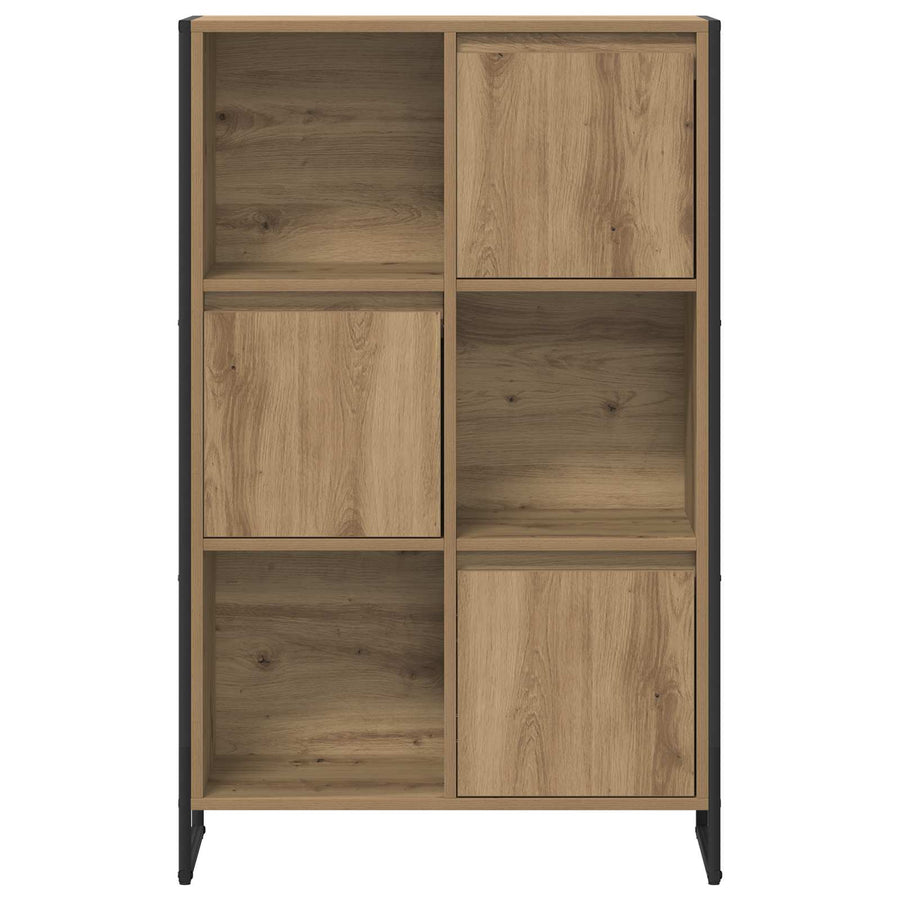 Boekenkast Ambachtelijk eiken 68 x 30 x 108.5 cm Bewerkt hout