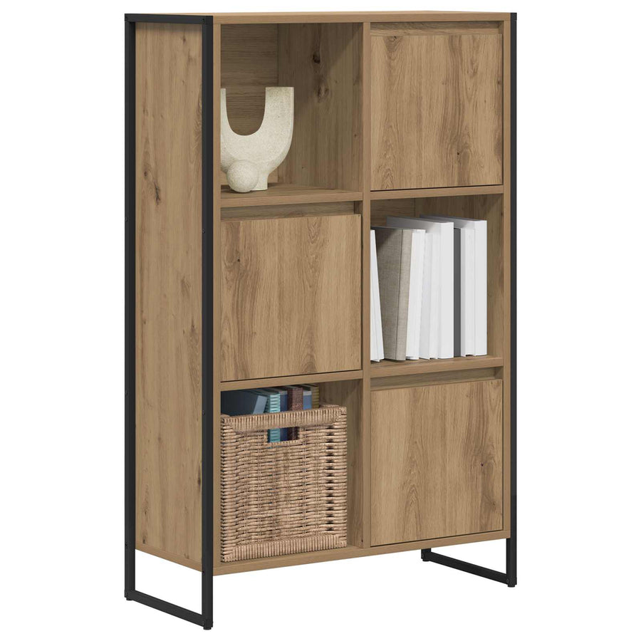 Boekenkast Ambachtelijk eiken 68 x 30 x 108.5 cm Bewerkt hout