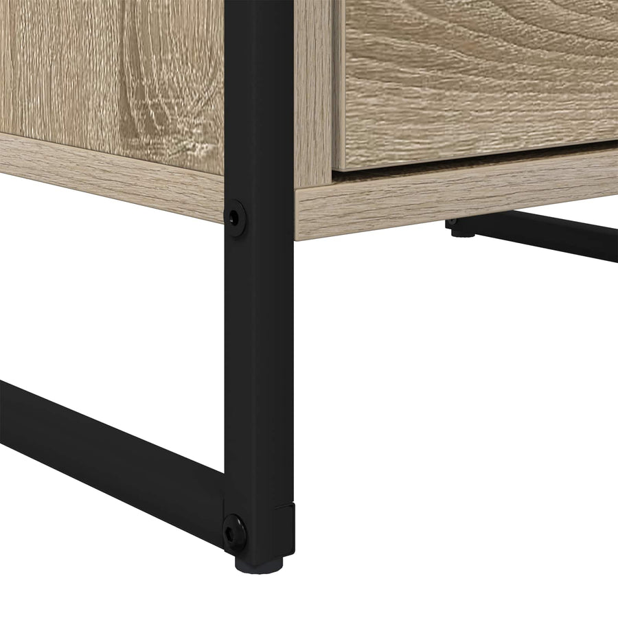 Dressoir met lade Sonoma 42 x 36 x 75.5 cm Bewerkt hout