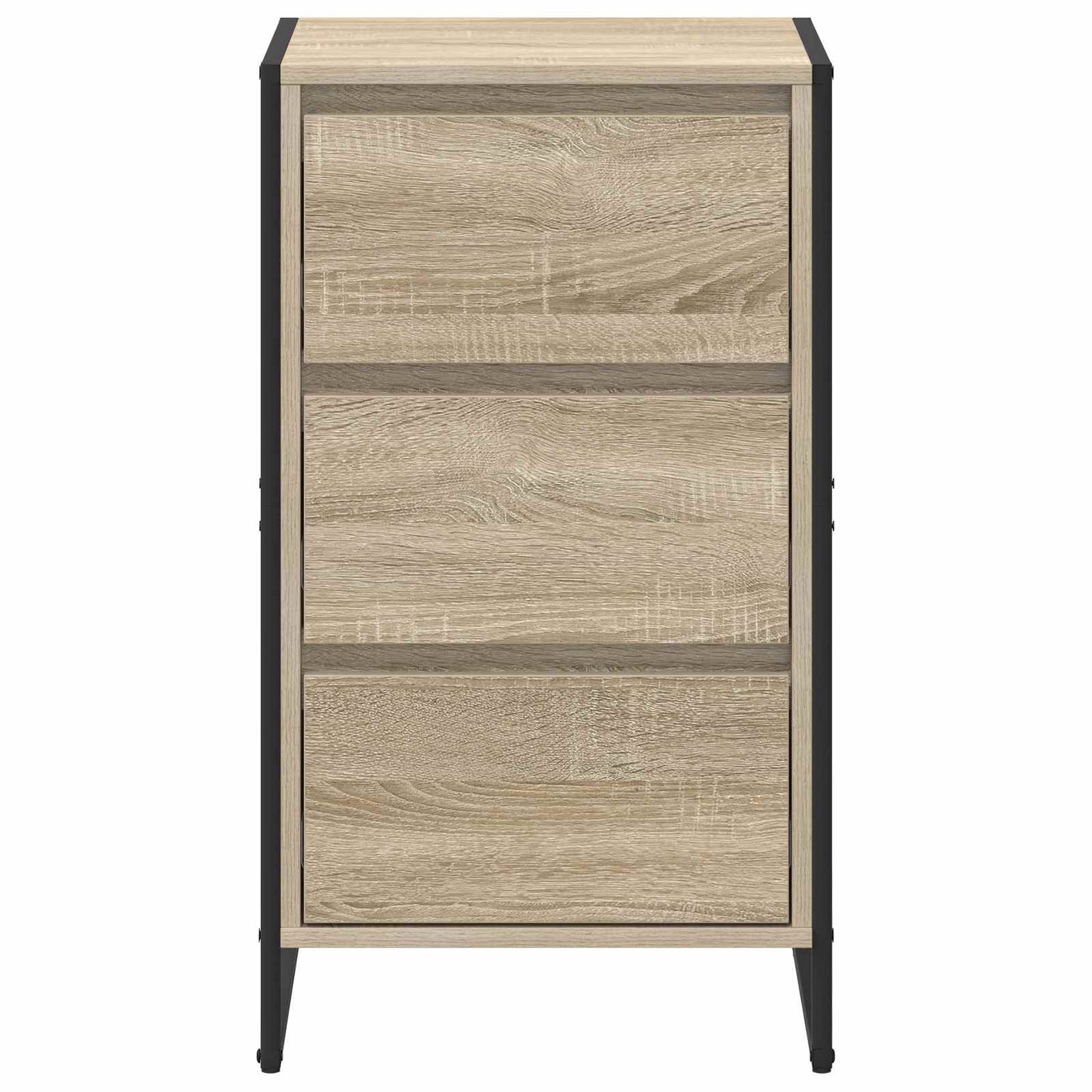 Dressoir met lade Sonoma 42 x 36 x 75.5 cm Bewerkt hout