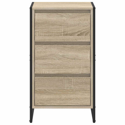 Dressoir met lade Sonoma 42 x 36 x 75.5 cm Bewerkt hout