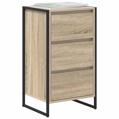 Dressoir met lade Sonoma 42 x 36 x 75.5 cm Bewerkt hout