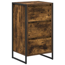 Dressoir met lade Rook Eik 42 x 36 x 75.5 cm Bewerkt hout