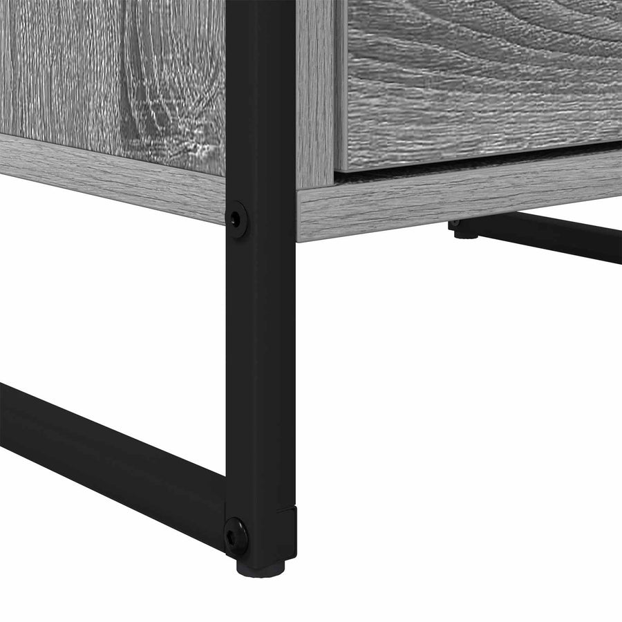 Dressoir met lade Grijs Sonoma 42 x 36 x 75.5 cm Bewerkt hout