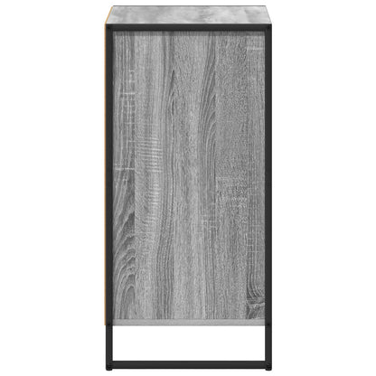 Dressoir met lade Grijs Sonoma 42 x 36 x 75.5 cm Bewerkt hout