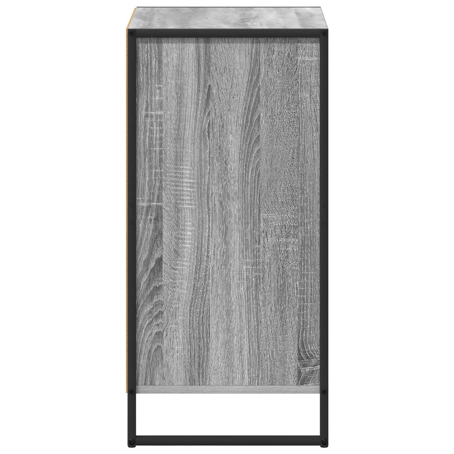 Dressoir met lade Grijs Sonoma 42 x 36 x 75.5 cm Bewerkt hout