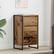 Dressoir oud hout 42x36x75.5 cm bewerkt hout