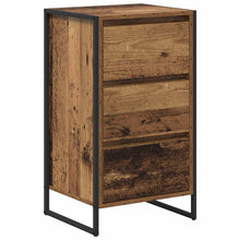Dressoir met lade Oud Hout 42 x 36 x 75.5 cm Bewerkt hout