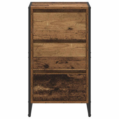 Dressoir met lade Oud Hout 42 x 36 x 75.5 cm Bewerkt hout
