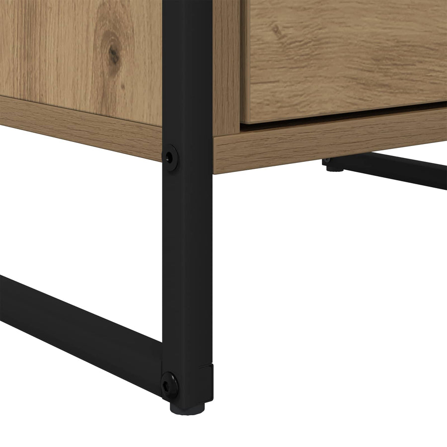 Dressoir Ambachtelijk eiken 42 x 36 x 75.5 cm Bewerkt hout