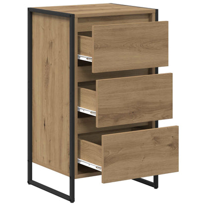Dressoir Ambachtelijk eiken 42 x 36 x 75.5 cm Bewerkt hout