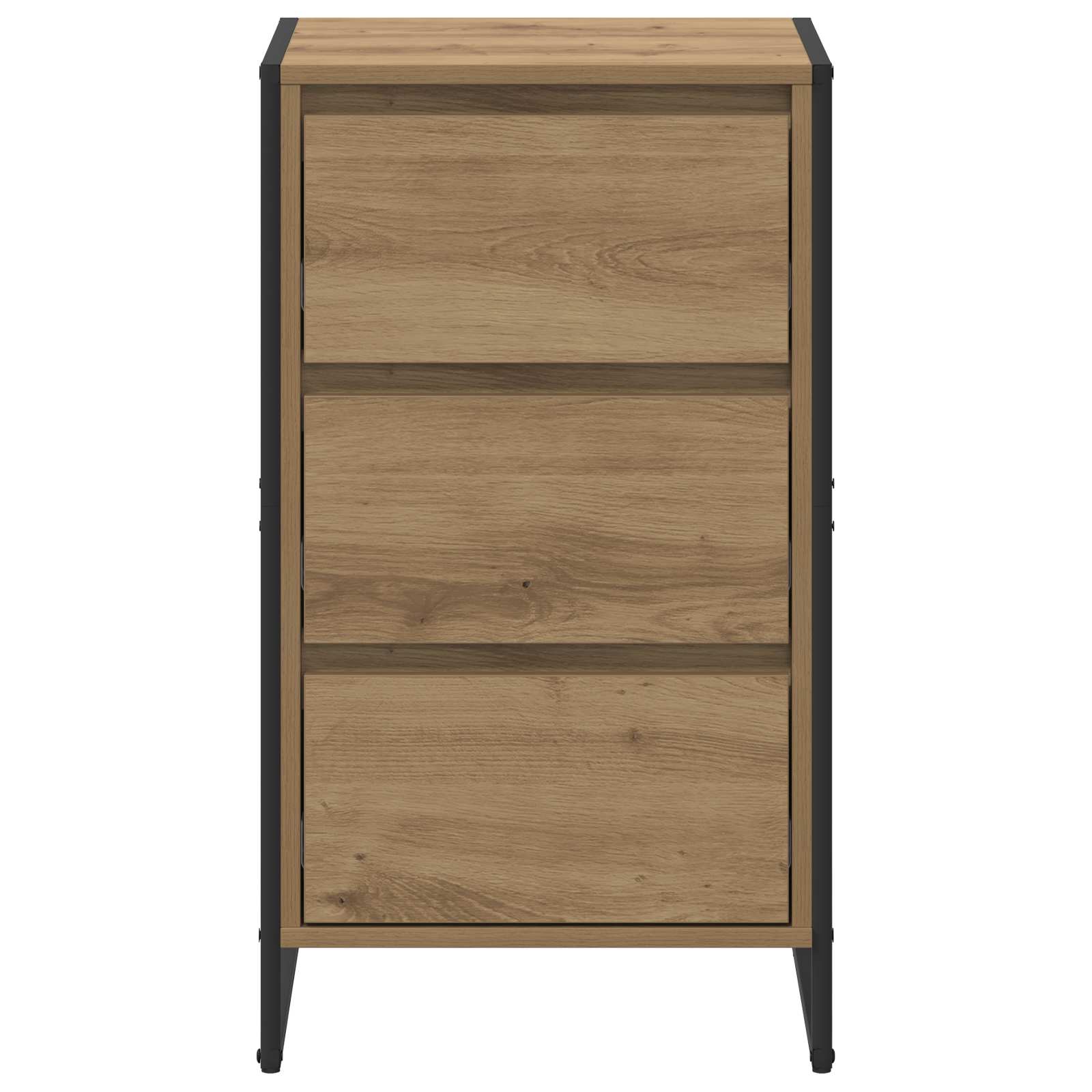 Dressoir Ambachtelijk eiken 42 x 36 x 75.5 cm Bewerkt hout