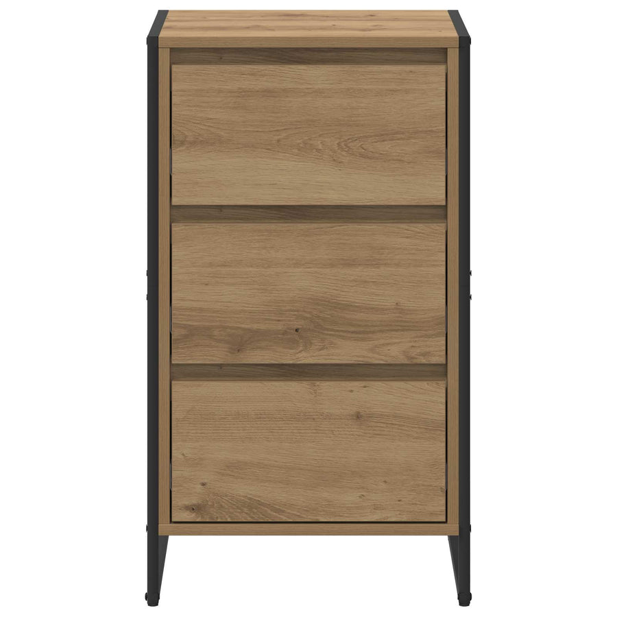 Dressoir Ambachtelijk eiken 42 x 36 x 75.5 cm Bewerkt hout