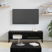 Tv-kast zwart eiken 100x36.5x30.5 cm bewerkt hout