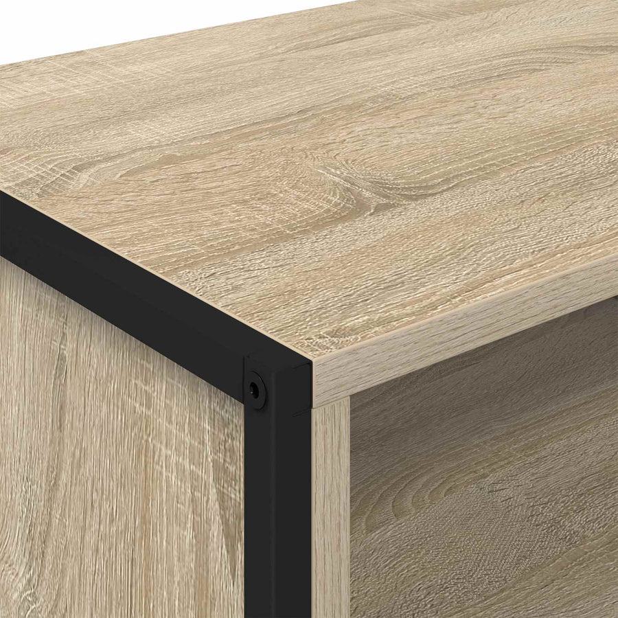 TV-kast Sonoma 100 x 36.5 x 30.5 cm Bewerkt hout