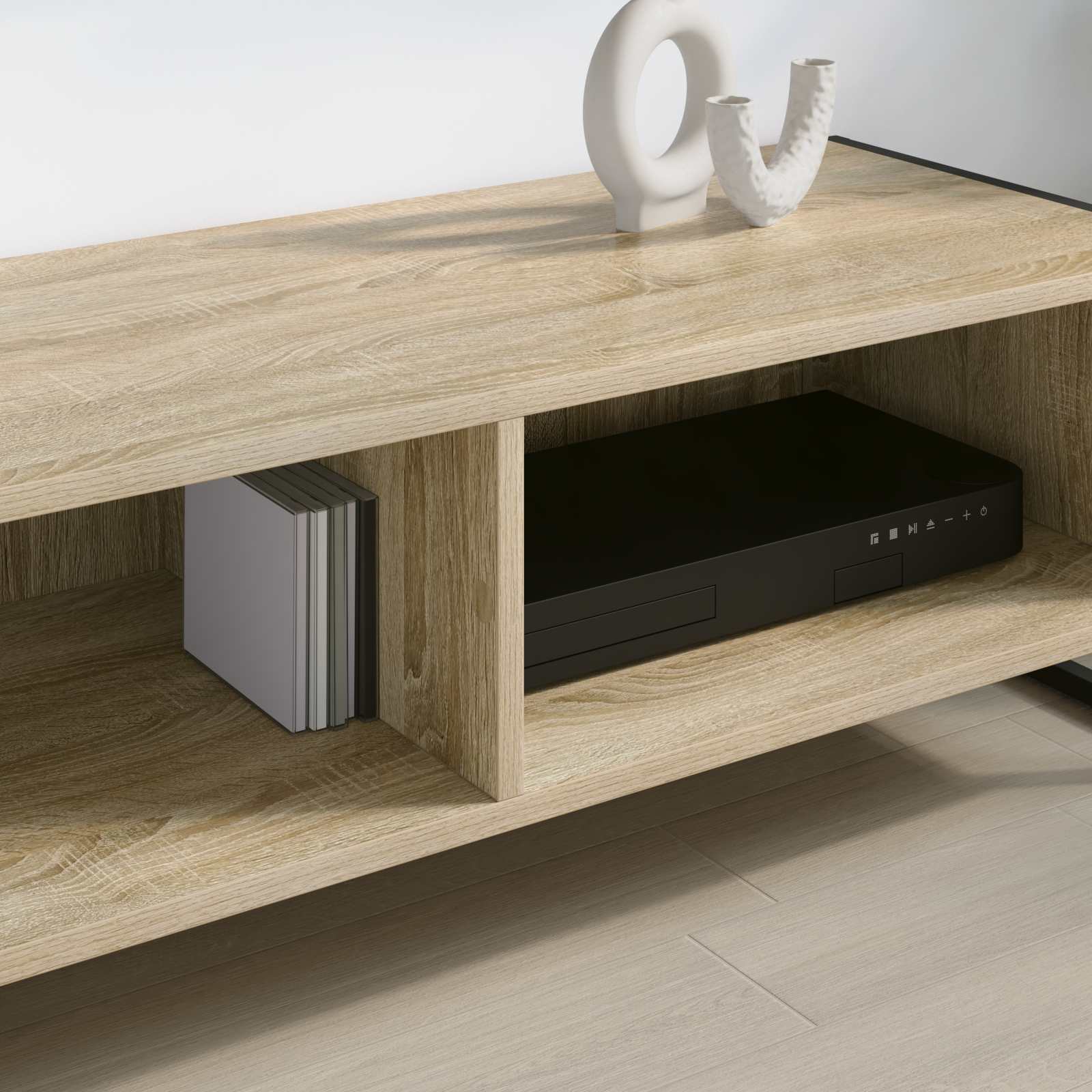 TV-kast Sonoma 100 x 36.5 x 30.5 cm Bewerkt hout