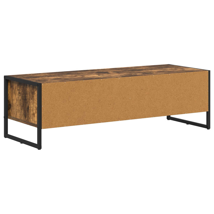 TV-kast Rook Eik 100 x 36.5 x 30.5 cm Bewerkt hout
