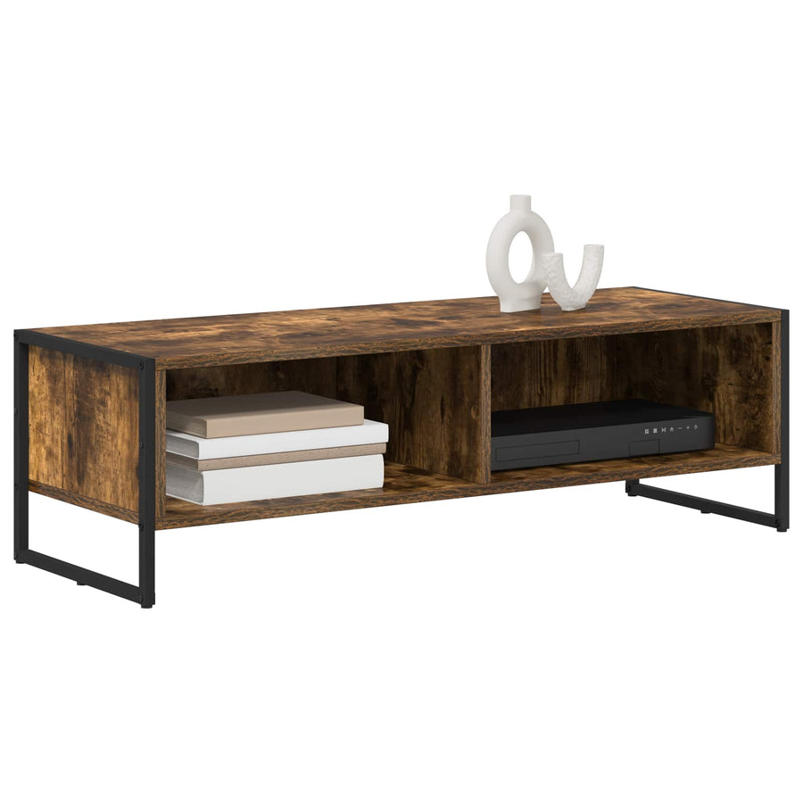 TV-kast Rook Eik 100 x 36.5 x 30.5 cm Bewerkt hout