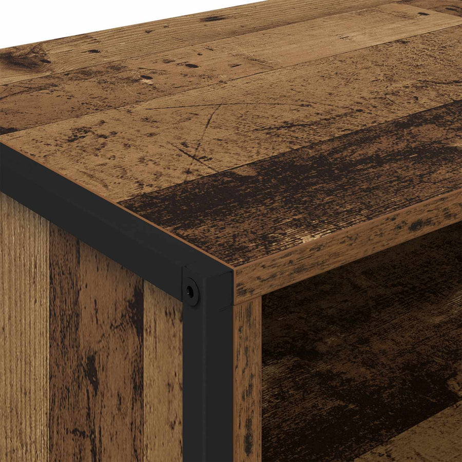 TV-kast Oud Hout 100 x 36.5 x 30.5 cm Bewerkt hout