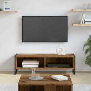 TV-kast 100x36.5x30.5 cm bewerkt hout oud hout