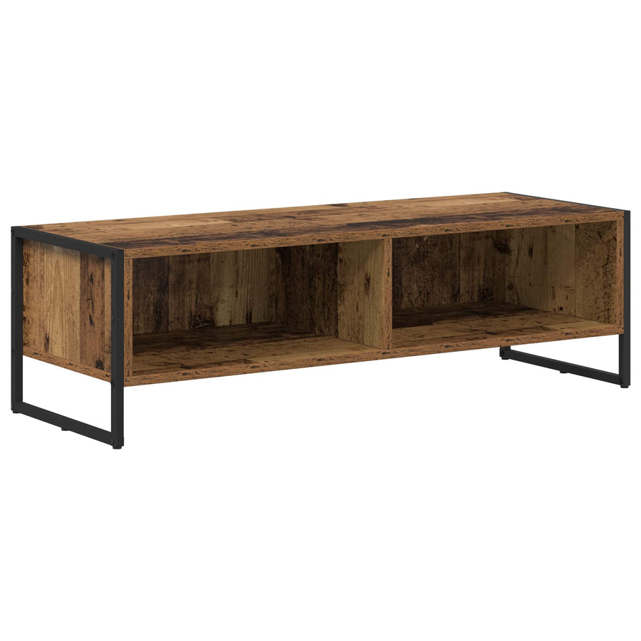TV-kast Oud Hout 100 x 36.5 x 30.5 cm Bewerkt hout