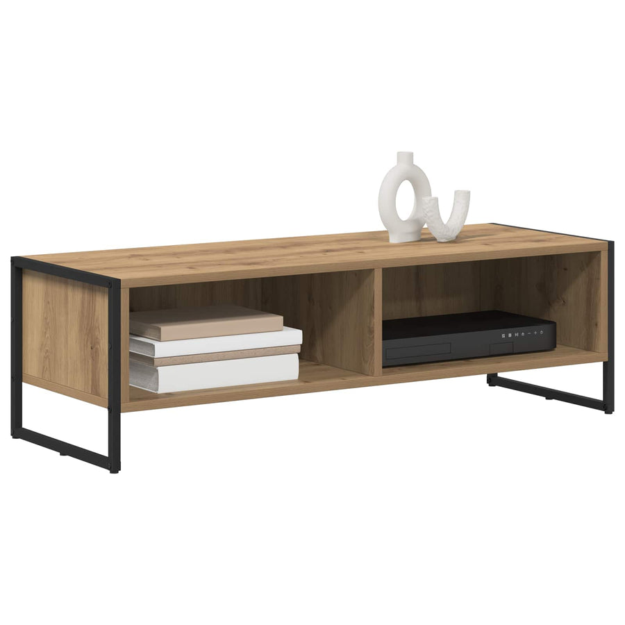 TV-kast Ambachtelijk eiken 100 x 36.5 x 30.5 cm Bewerkt hout
