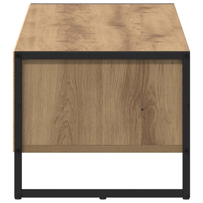 TV-kast Ambachtelijk eiken 100 x 36.5 x 30.5 cm Bewerkt hout