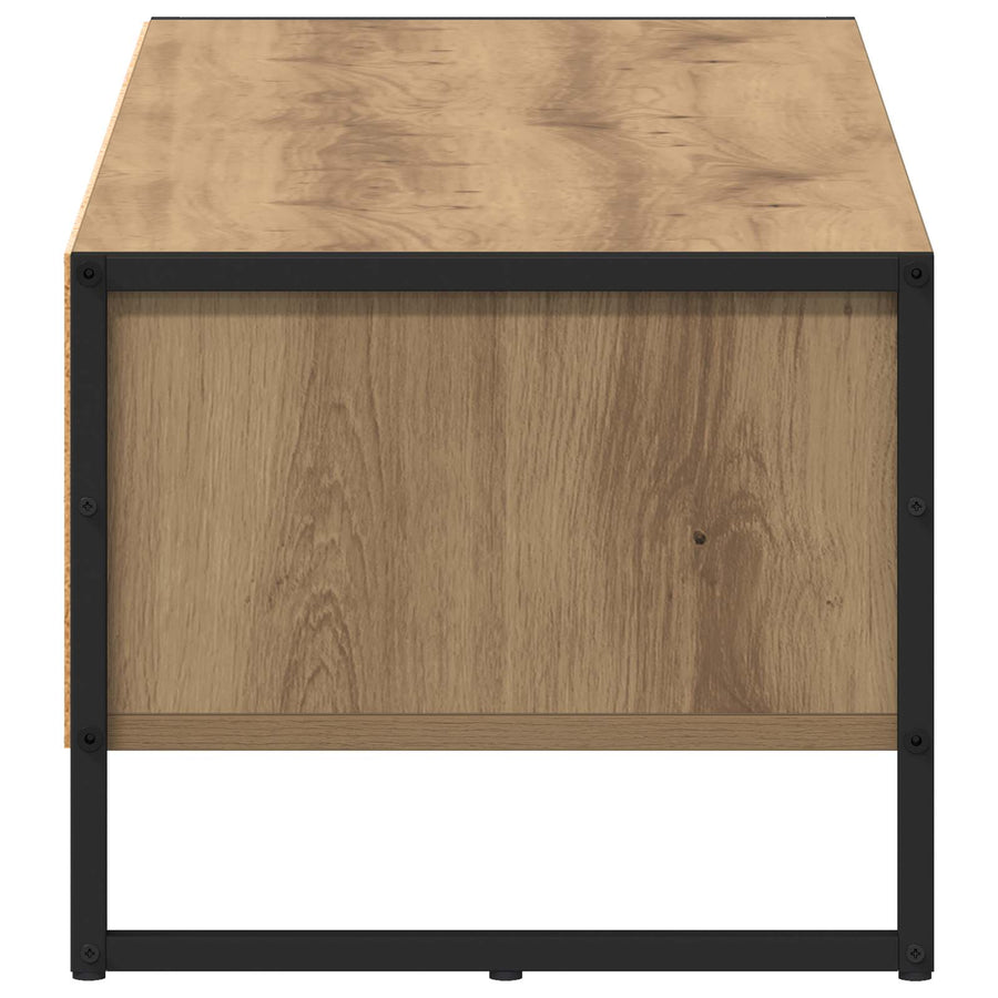 TV-kast Ambachtelijk eiken 100 x 36.5 x 30.5 cm Bewerkt hout