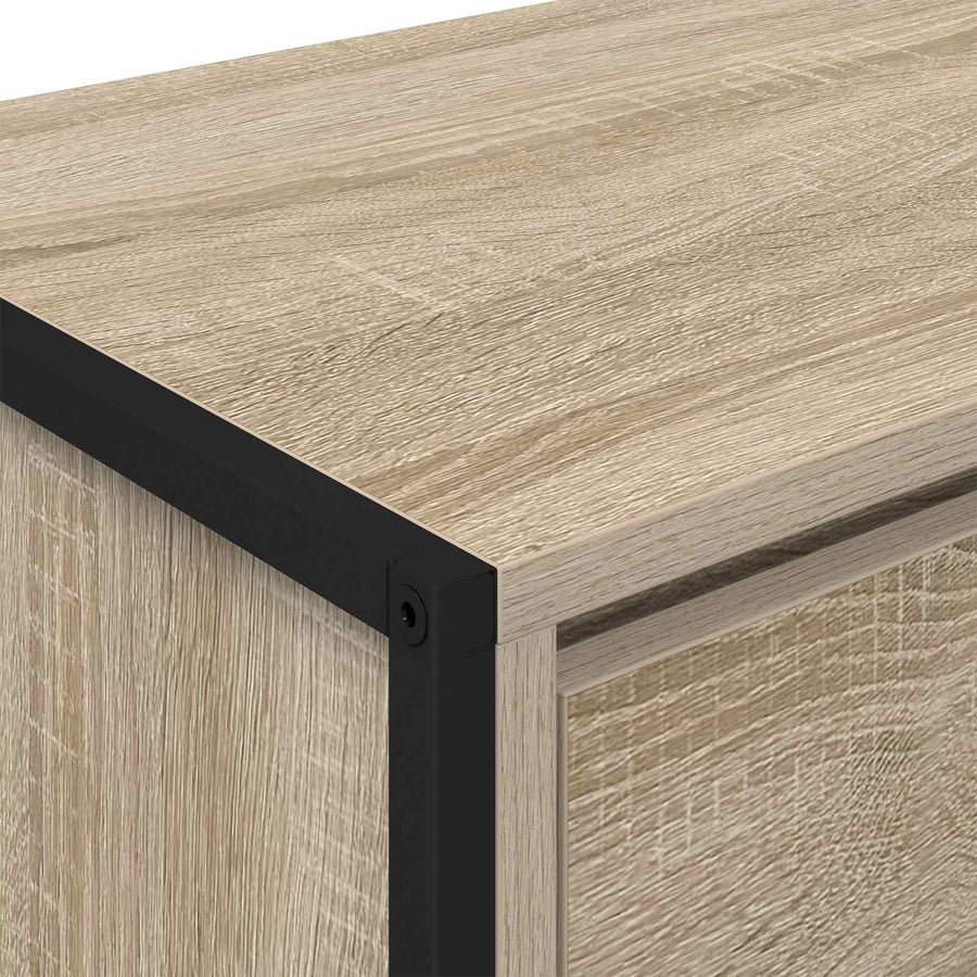 TV-kast met lade Sonoma 100 x 36 x 49,5 cm Bewerkt hout