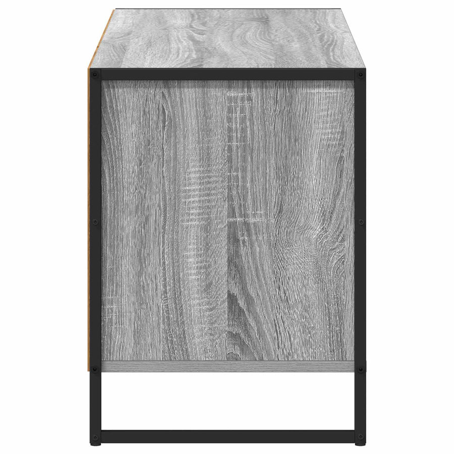 TV-kast met lade Grijs Sonoma 100 x 36 x 49,5 cm Bewerkt hout