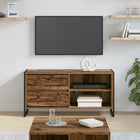 TV-kast 100x36x49,5 cm oud hout bewerkt hout