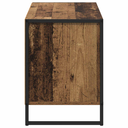 TV-kast met lade Oud Hout 100 x 36 x 49,5 cm Bewerkt hout