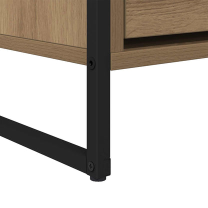 TV-kast Ambachtelijk eiken 100 x 36 x 49,5 cm Bewerkt hout