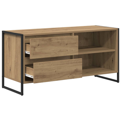 TV-kast Ambachtelijk eiken 100 x 36 x 49,5 cm Bewerkt hout