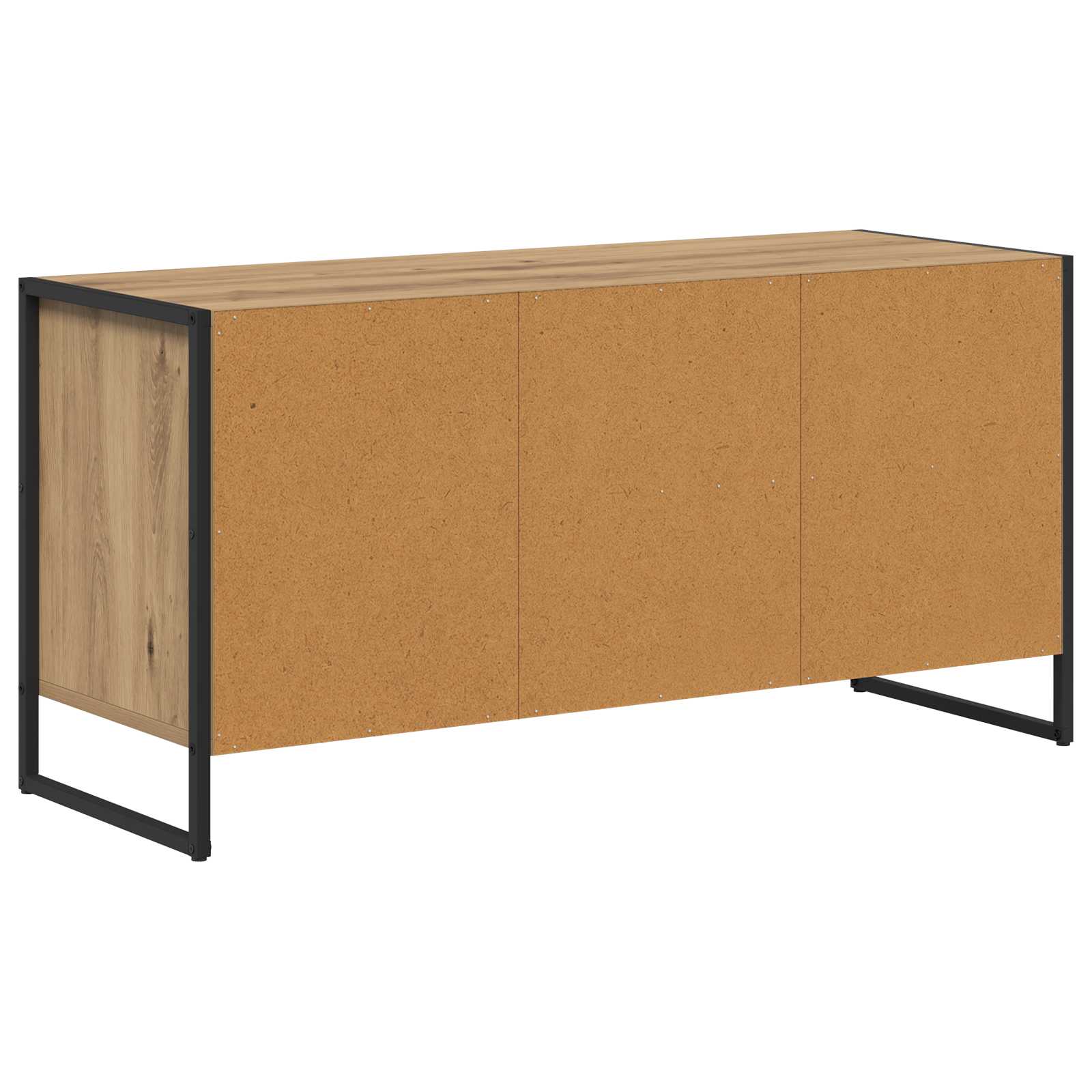 TV-kast Ambachtelijk eiken 100 x 36 x 49,5 cm Bewerkt hout
