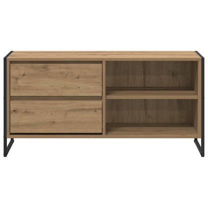 TV-kast Ambachtelijk eiken 100 x 36 x 49,5 cm Bewerkt hout
