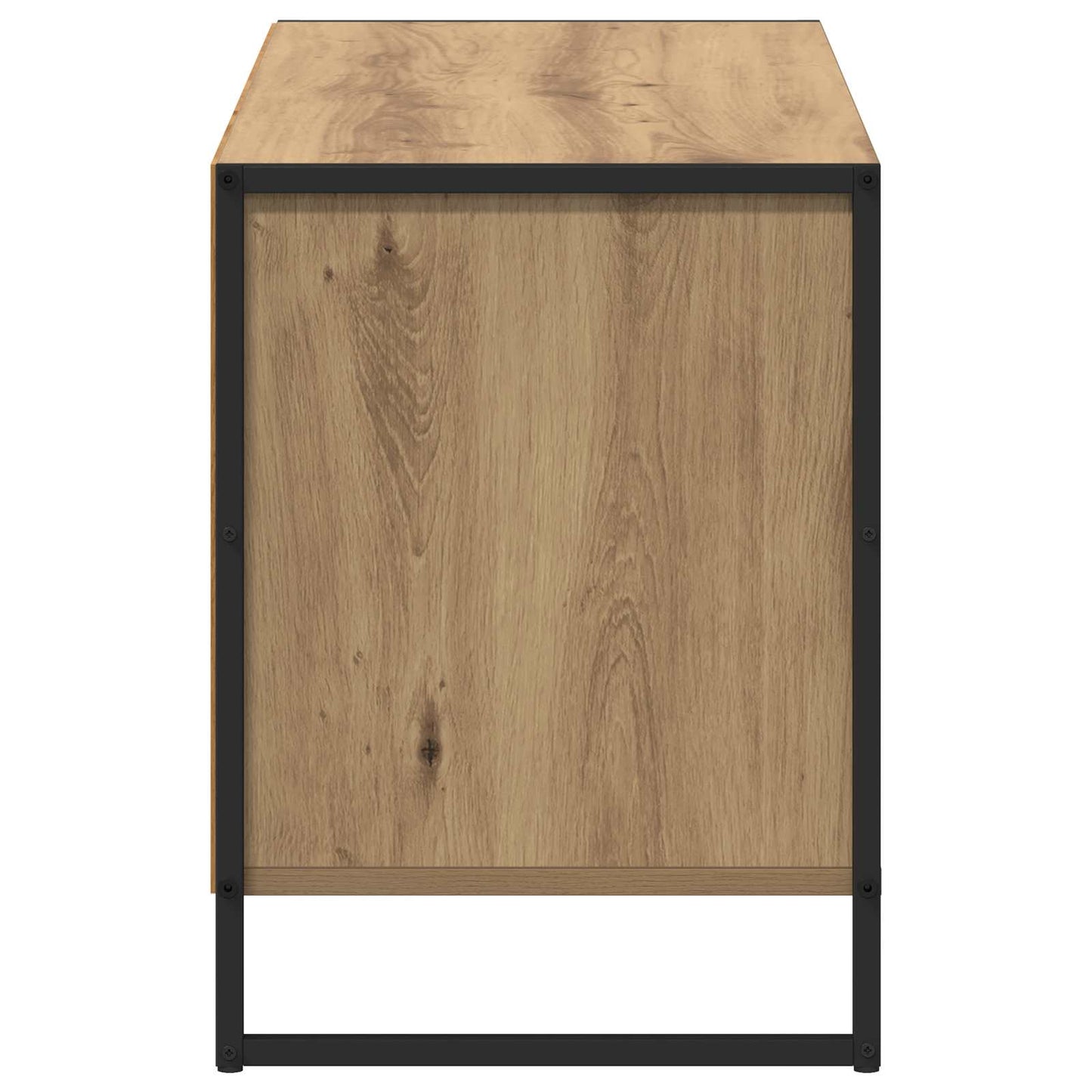 TV-kast Ambachtelijk eiken 100 x 36 x 49,5 cm Bewerkt hout