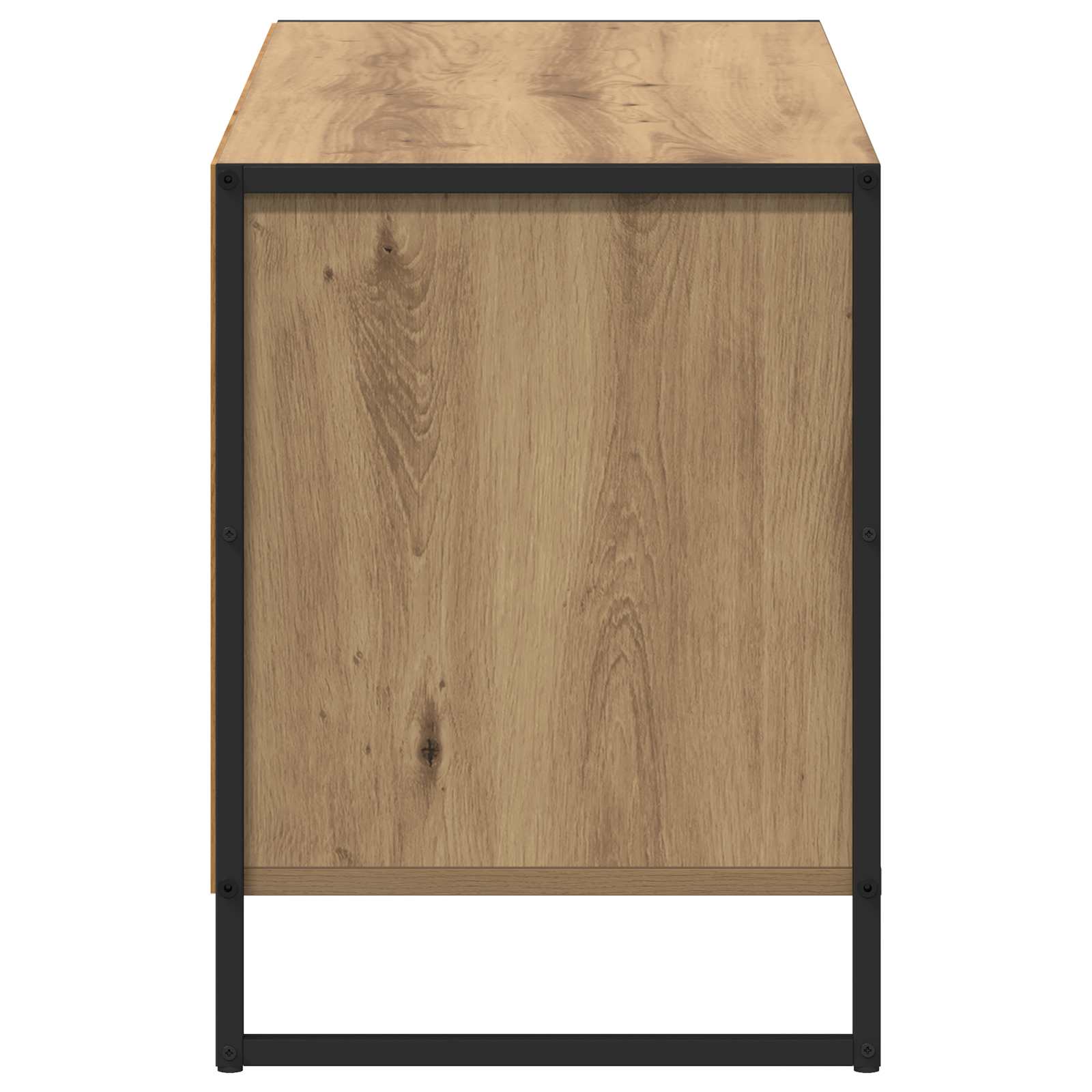 TV-kast Ambachtelijk eiken 100 x 36 x 49,5 cm Bewerkt hout