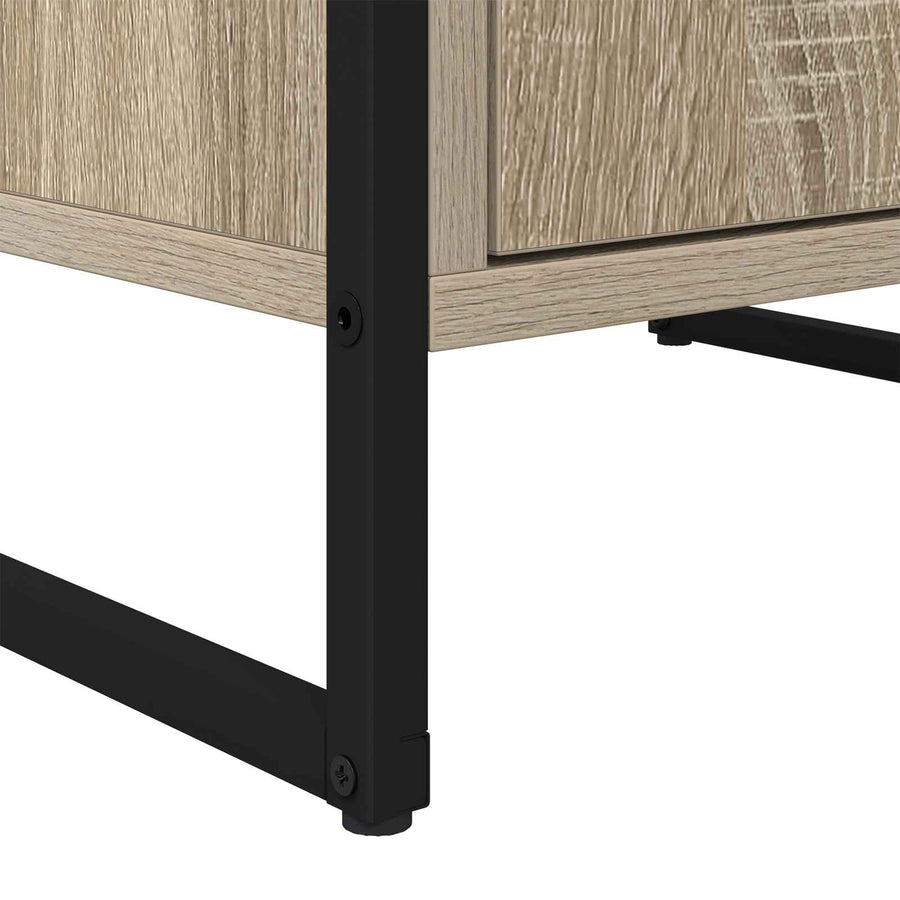 Dressoir met lade Sonoma 81 x 36 x 150.5 cm Bewerkt hout