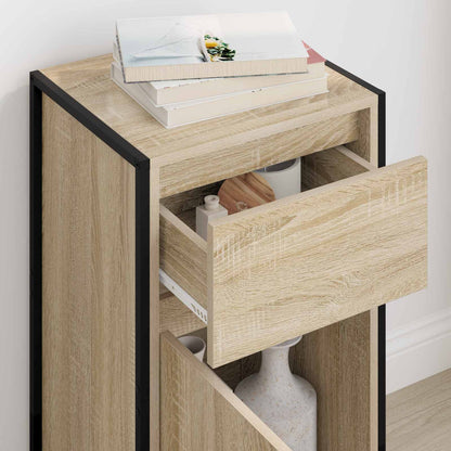 Dressoir met lade Sonoma 81 x 36 x 150.5 cm Bewerkt hout