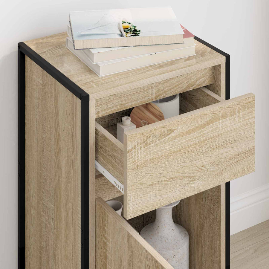 Dressoir met lade Sonoma 81 x 36 x 150.5 cm Bewerkt hout