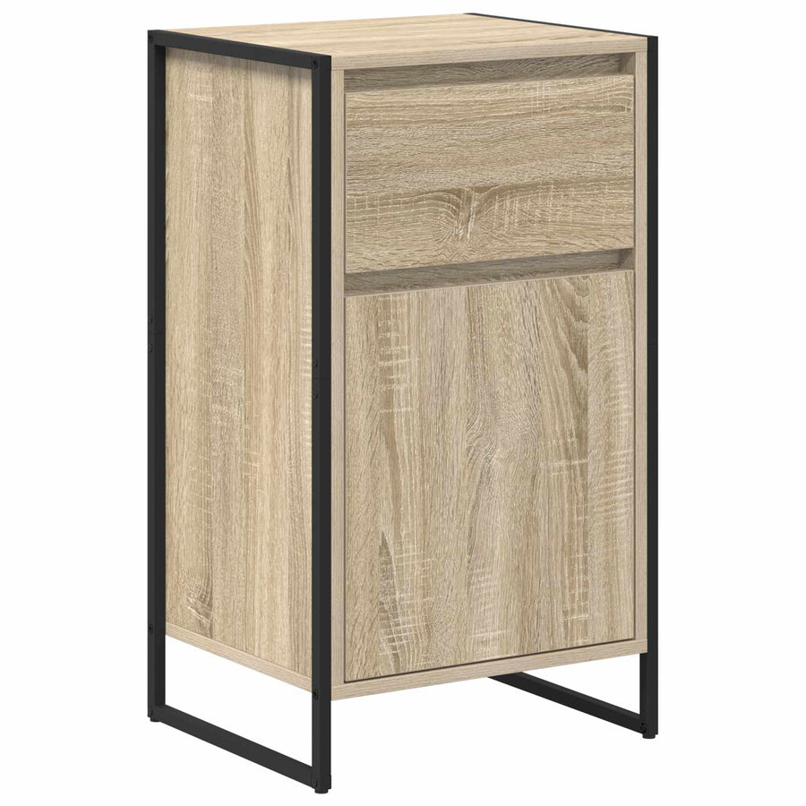 Dressoir met lade Sonoma 81 x 36 x 150.5 cm Bewerkt hout
