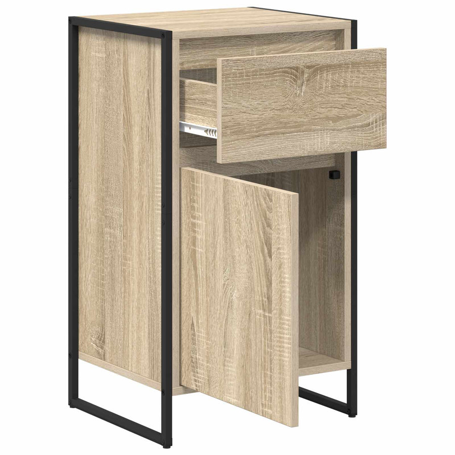 Dressoir met lade Sonoma 81 x 36 x 150.5 cm Bewerkt hout