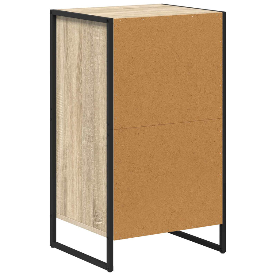 Dressoir met lade Sonoma 81 x 36 x 150.5 cm Bewerkt hout