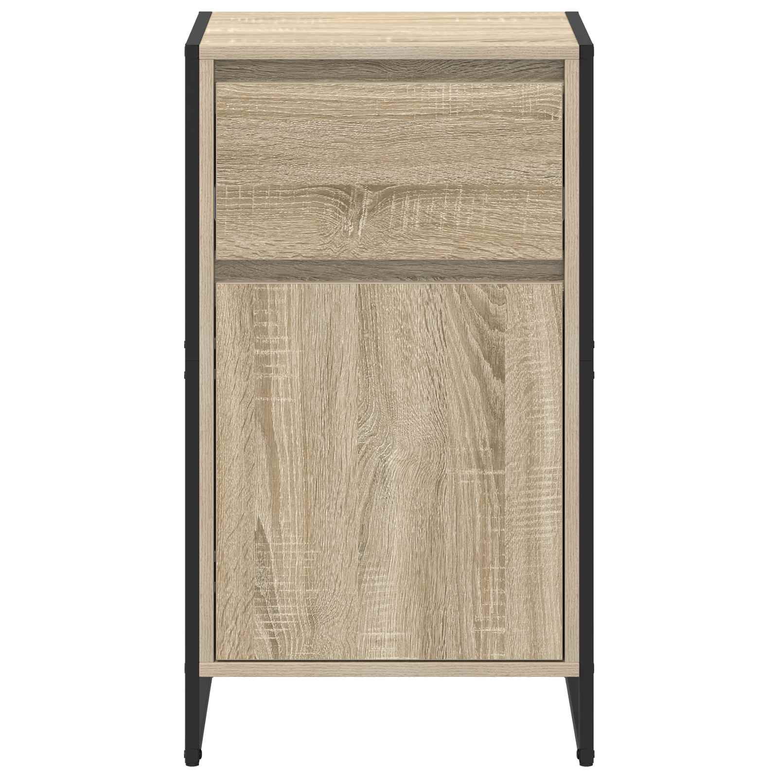 Dressoir met lade Sonoma 81 x 36 x 150.5 cm Bewerkt hout