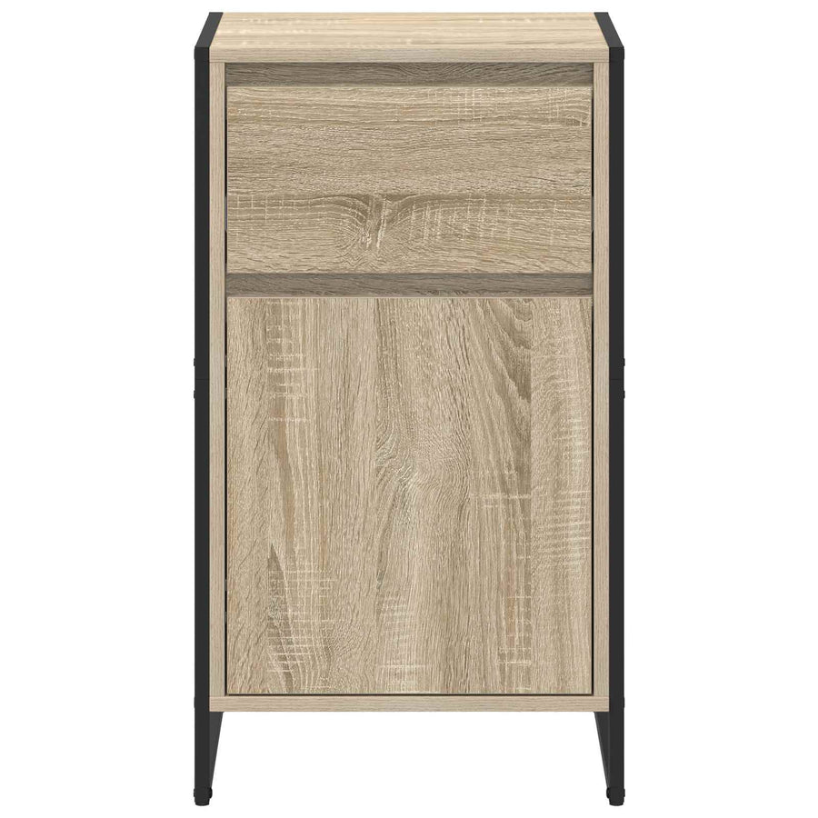 Dressoir met lade Sonoma 81 x 36 x 150.5 cm Bewerkt hout