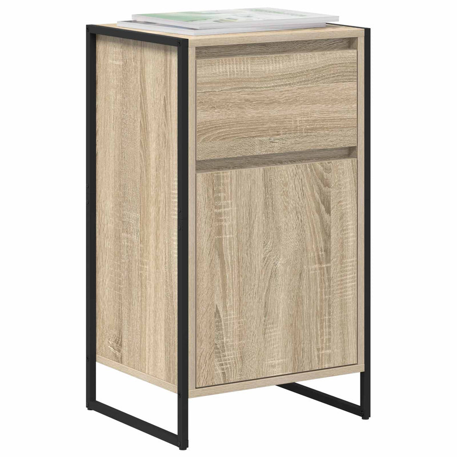 Dressoir met lade Sonoma 81 x 36 x 150.5 cm Bewerkt hout